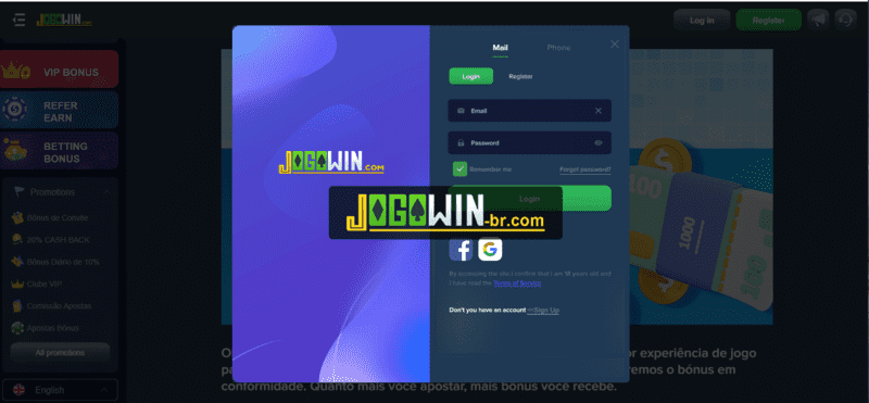 Bet97 login